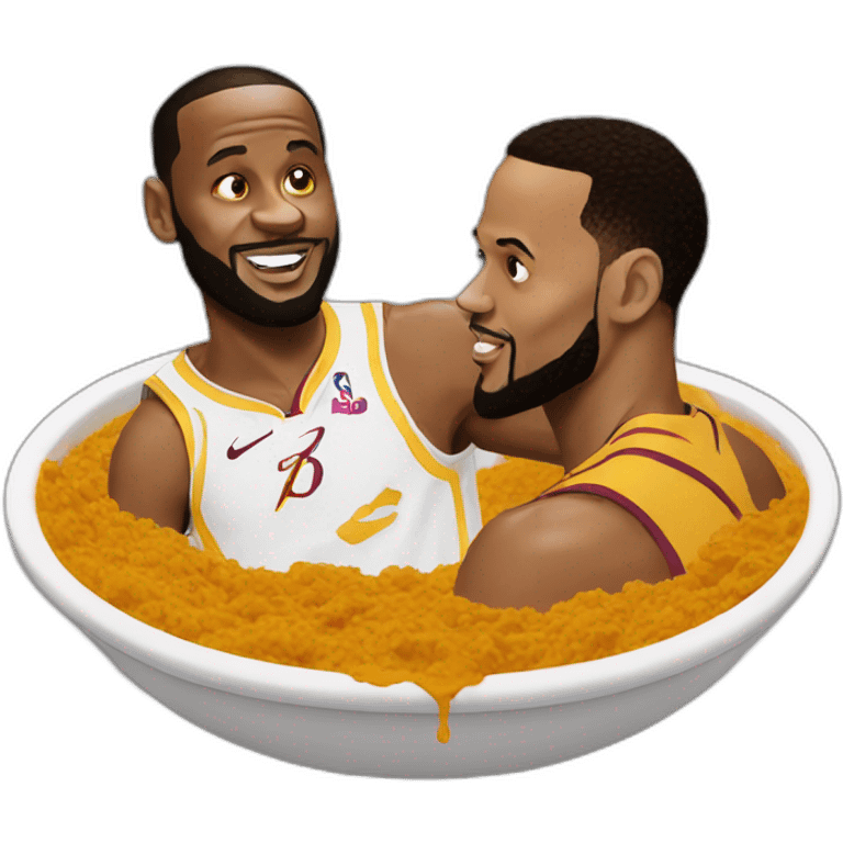 Curry lebron emoji