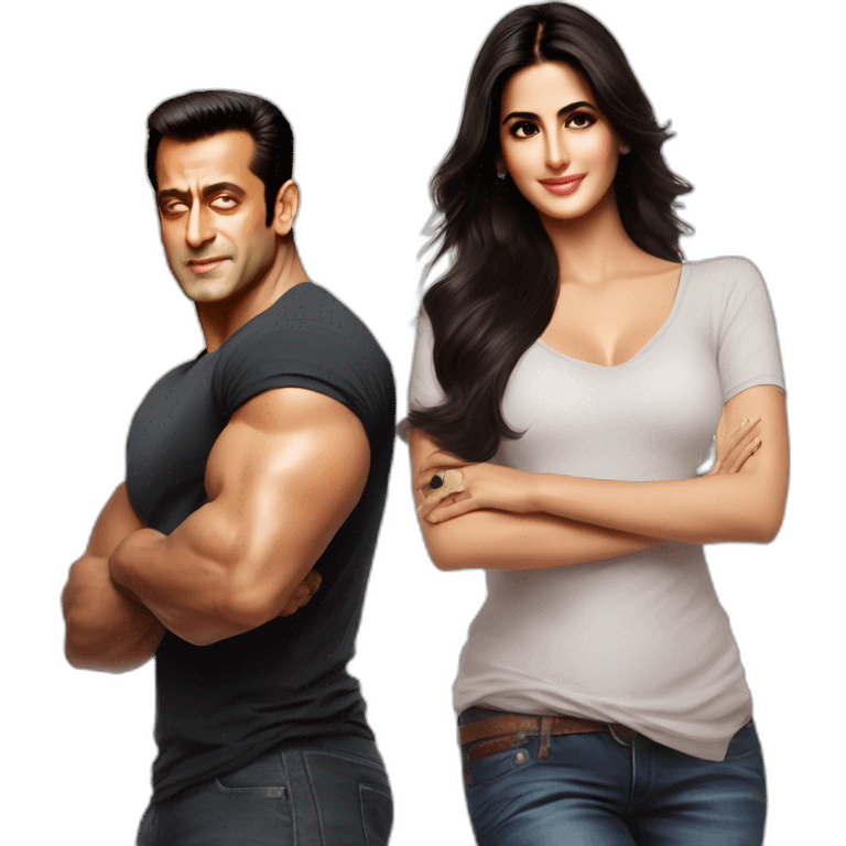 salman khan amd katrina kaif emoji