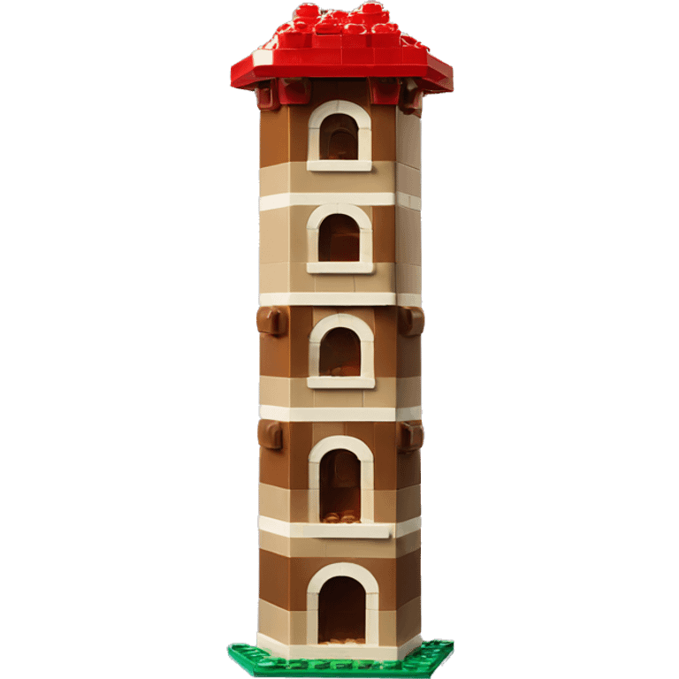 Tower of 3 lego blocks emoji