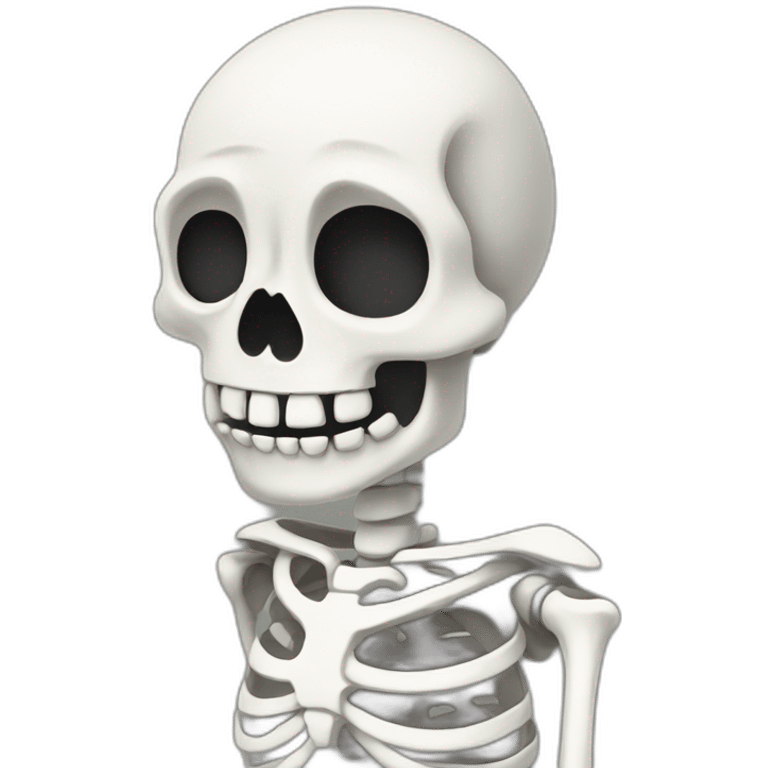 sans the skeleton emoji