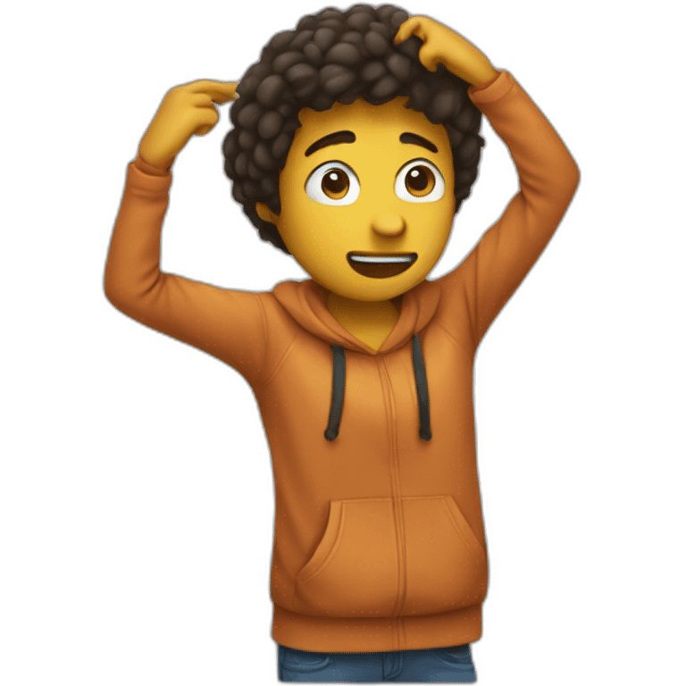 personne qui dab emoji