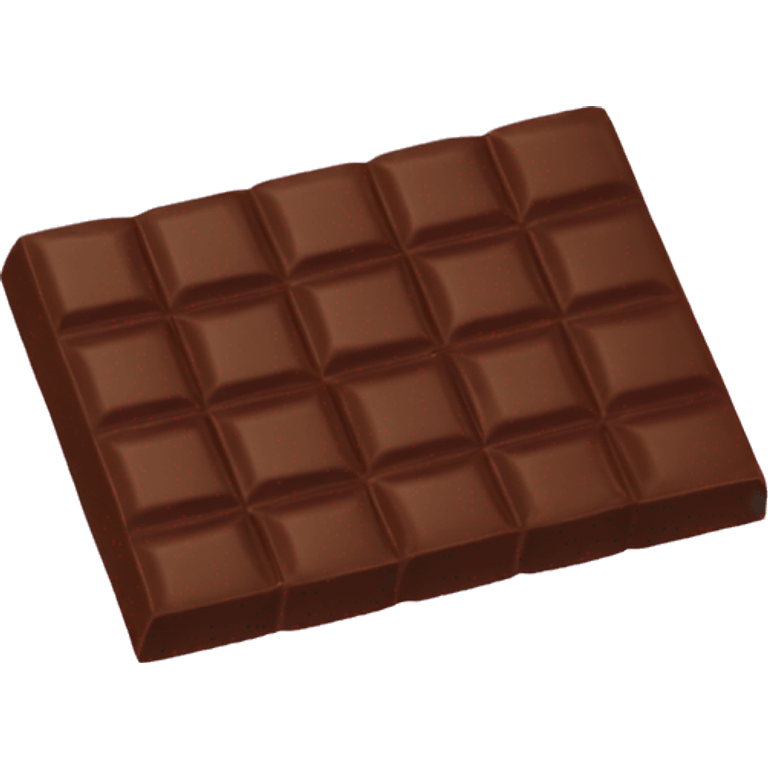 Chocolate bar emoji