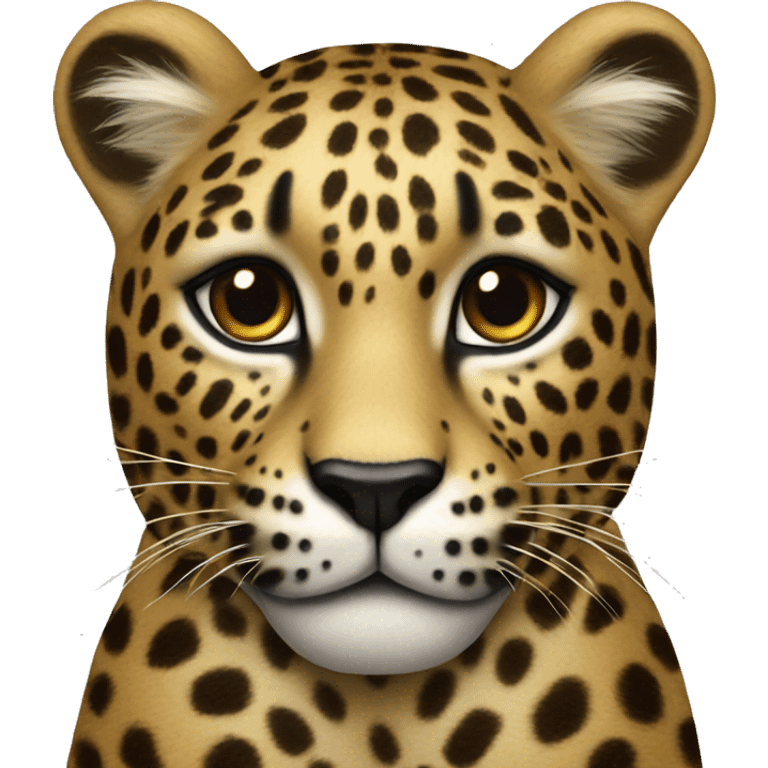 heart of leopard emoji