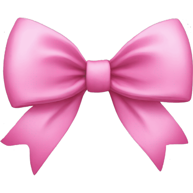 Pink bow emoji