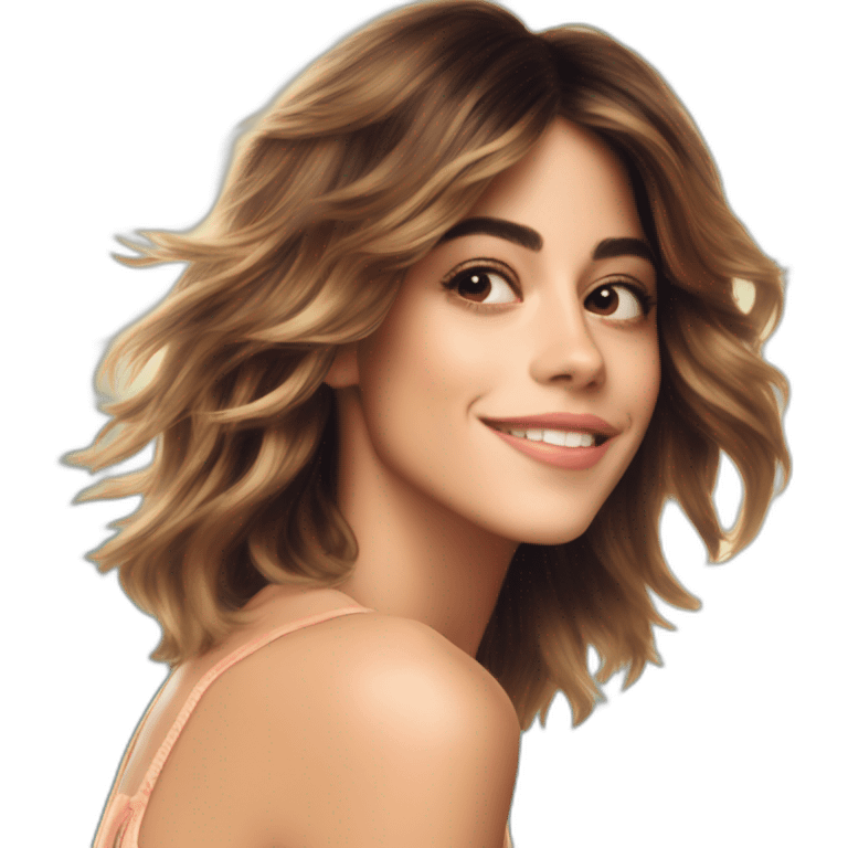 tini stoessel tomando el sol emoji