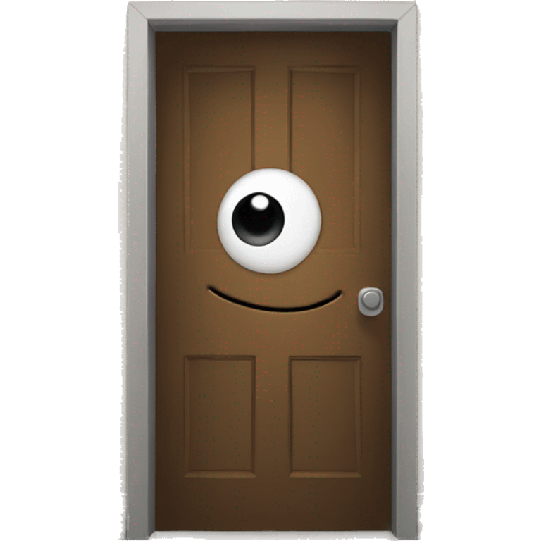 behind this door  emoji