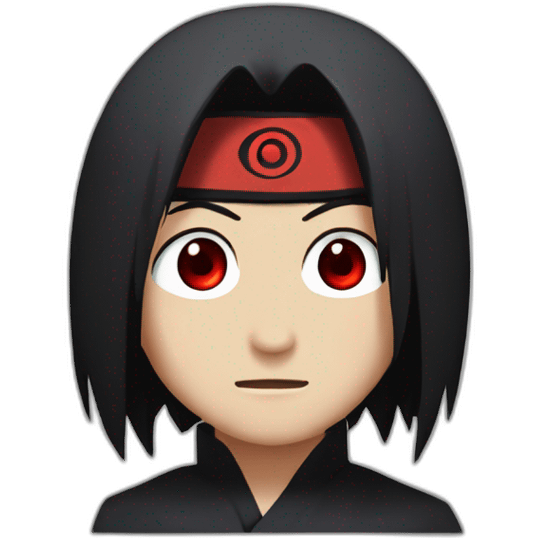 Itachi sharingan emoji