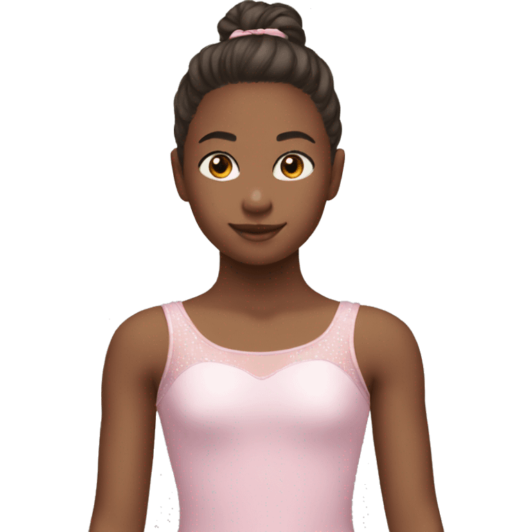 young girl leotard emoji