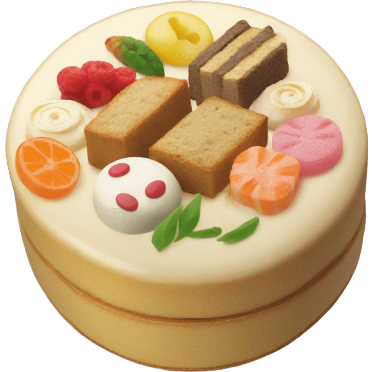 Bento cake  emoji