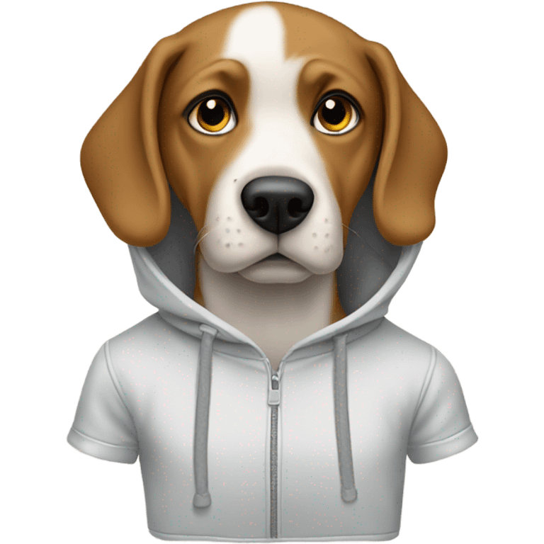 Dog hoodie emoji