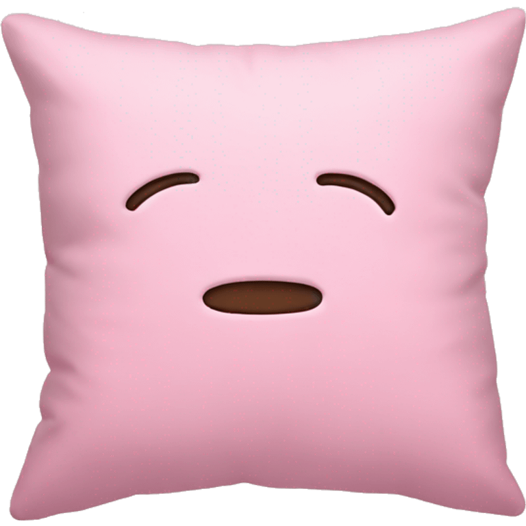 pastel pink pillow emoji