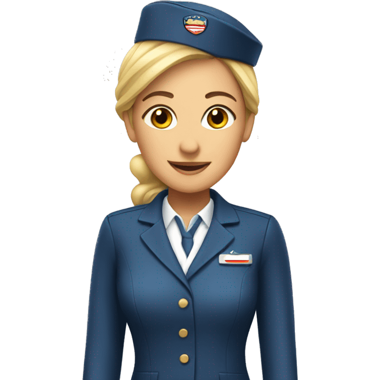 flight attendant emoji