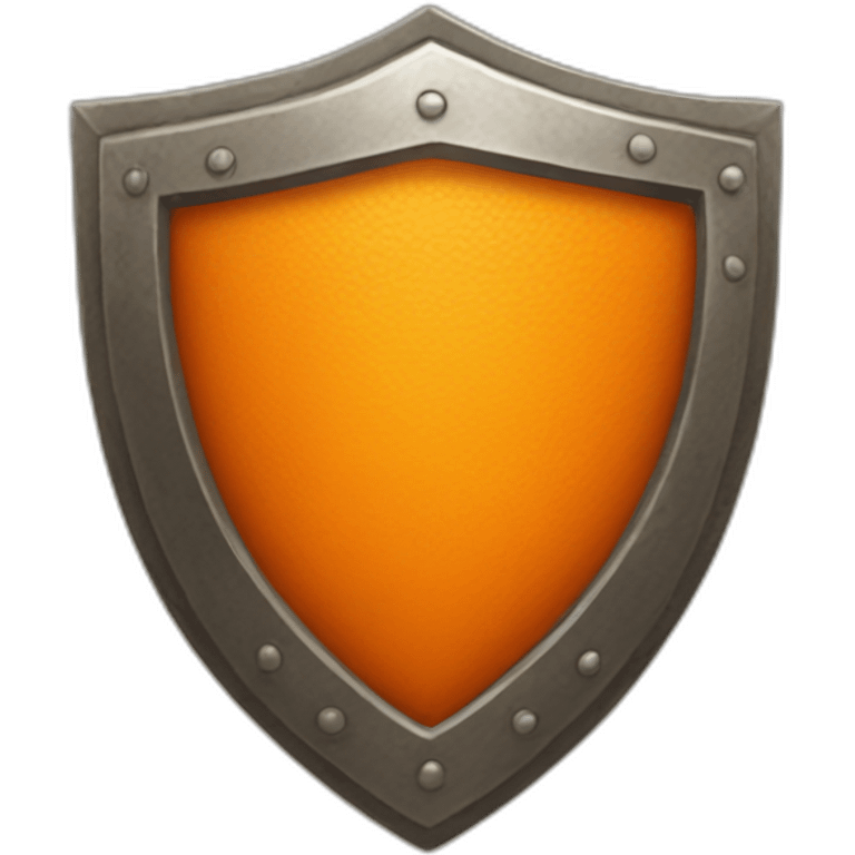 orange shield emoji