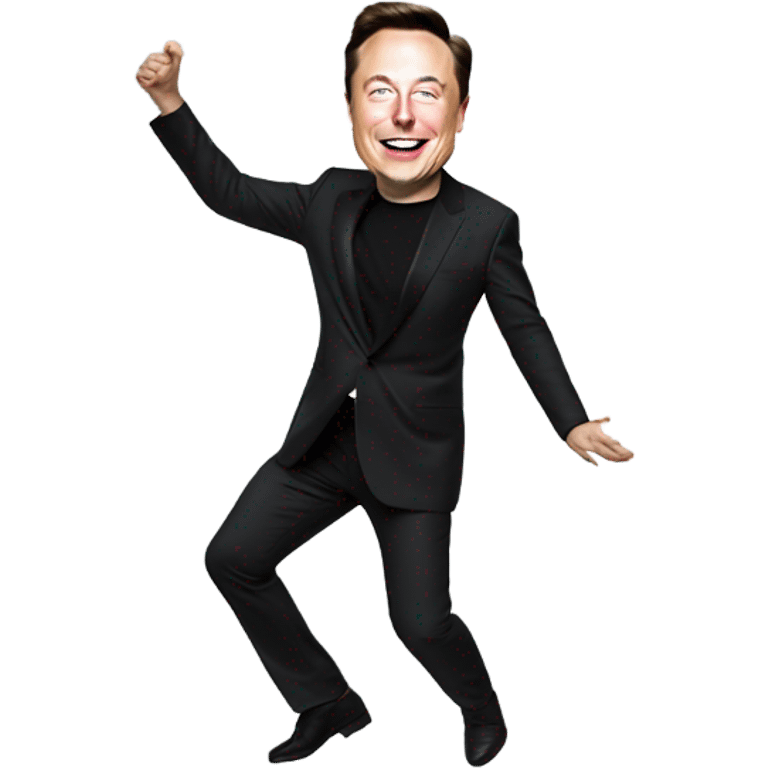 elon musk dancing emoji