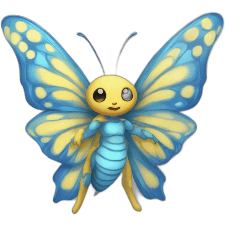 butterfly baby Digimon creature emoji