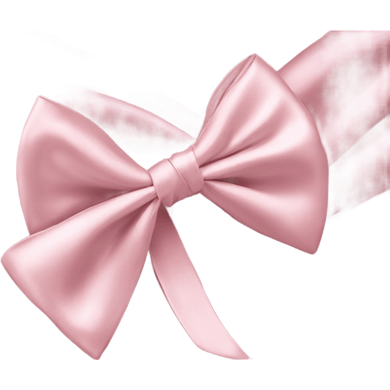 Light pink bows emoji