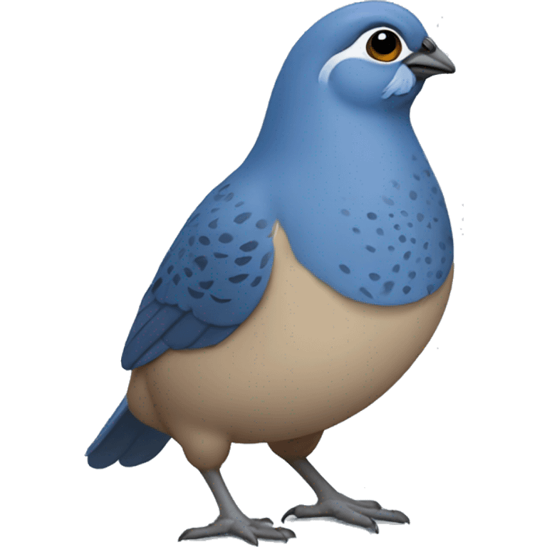 Blue Quail emoji