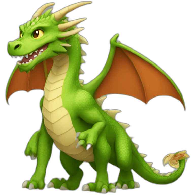 Dragon Full Body emoji