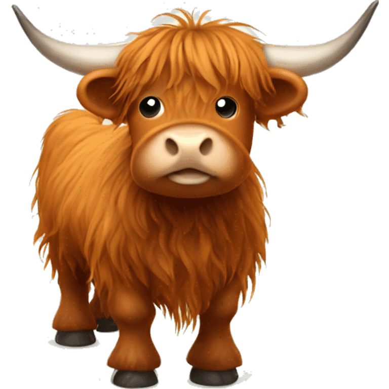 Highland cow emoji