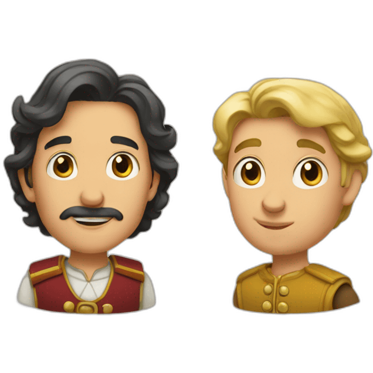 gulliver and small lilliputs emoji