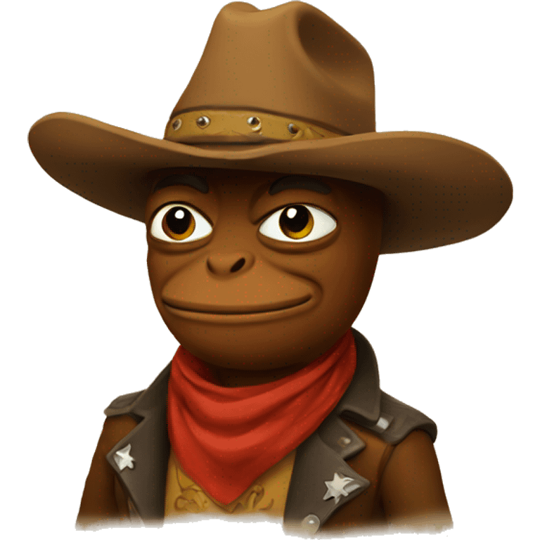 pepe cowboy emoji