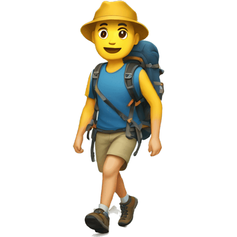 hiking emoji