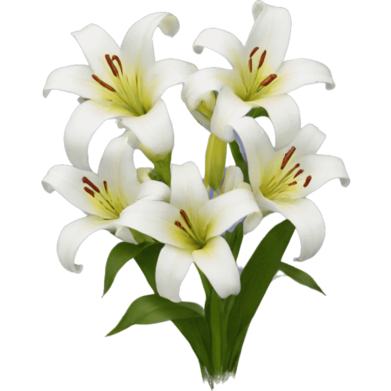 Puget of lilies  emoji