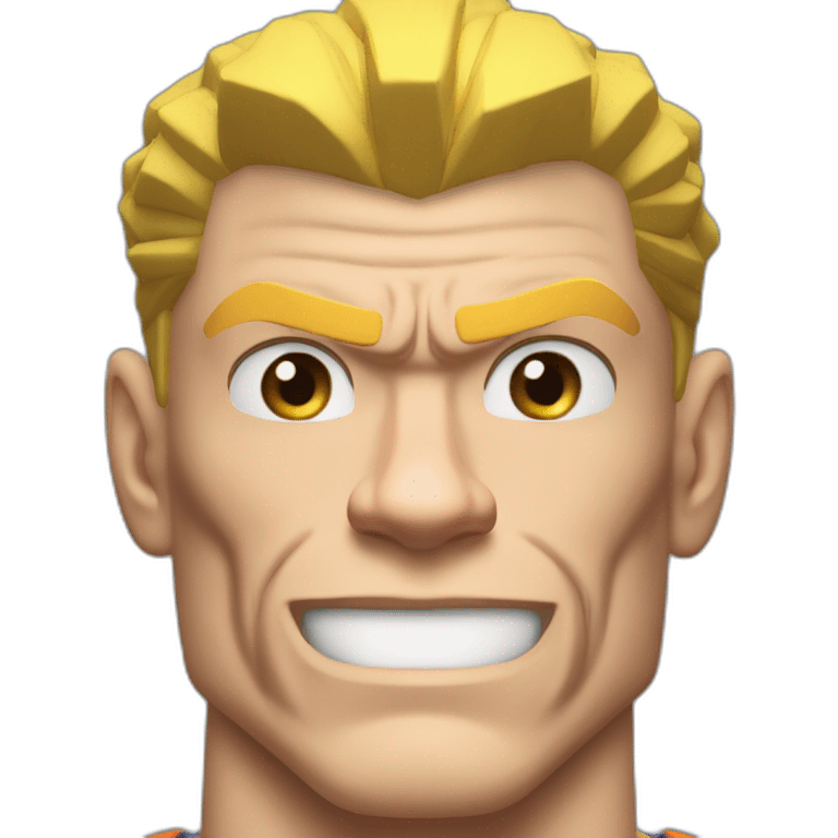 John Cena fuse Goku emoji