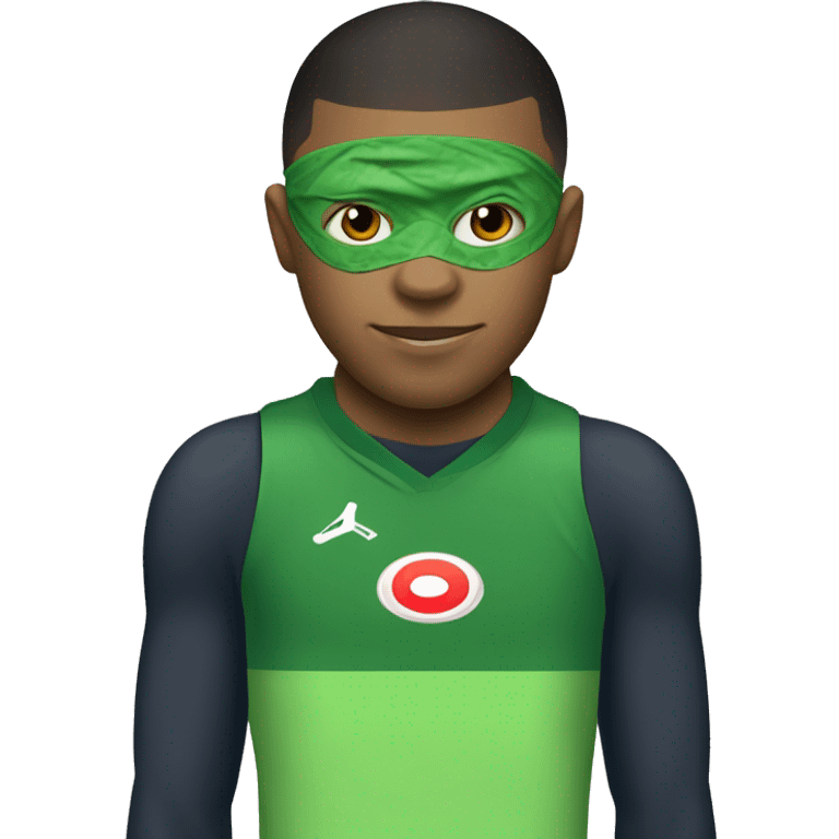 Mbappe avec le masque des tortues ninja  emoji