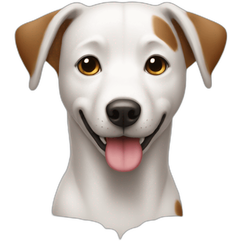 Chien boire lait emoji