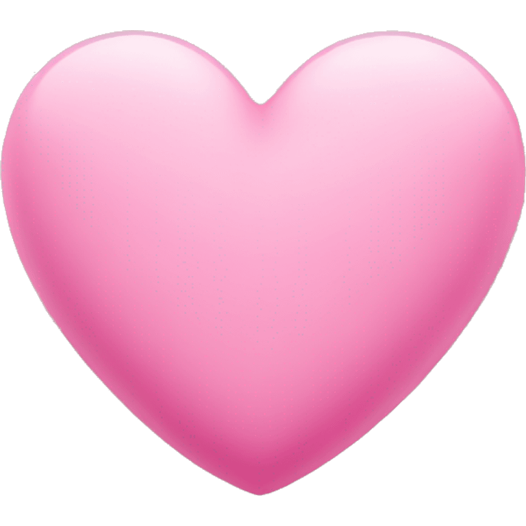 Pink heart  emoji