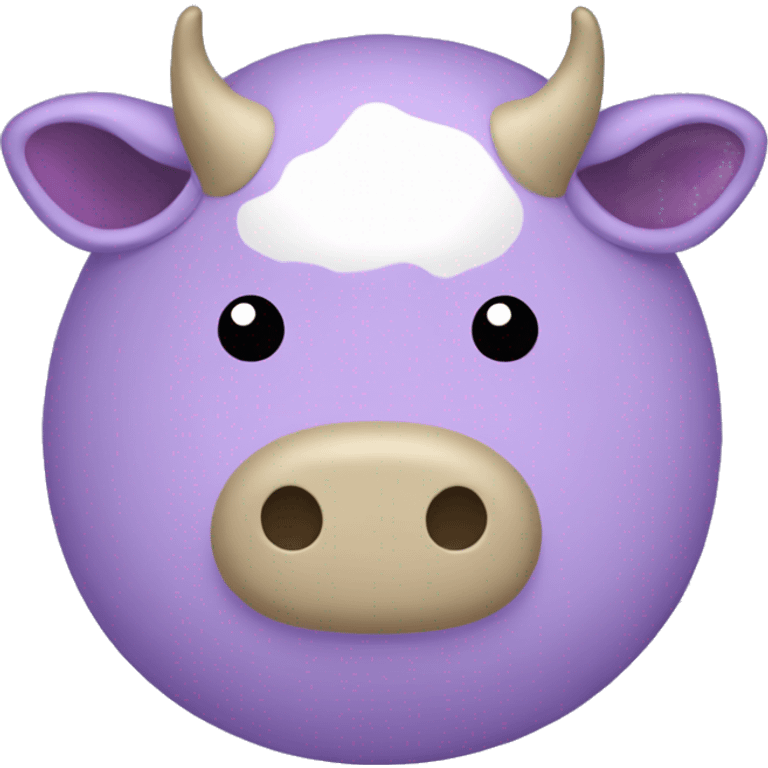 Purple cow squishmallow emoji