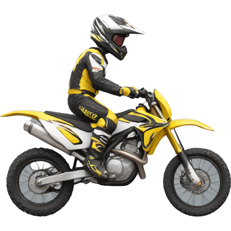 Moto cross emoji