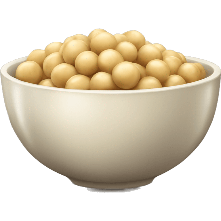 bowl of macadamia emoji