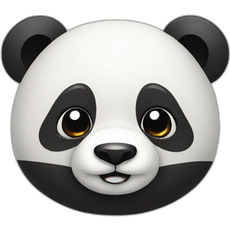 Cute panda emoji