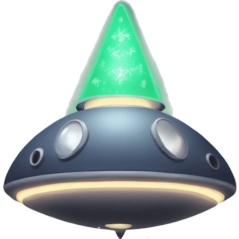 xmas UFO emoji