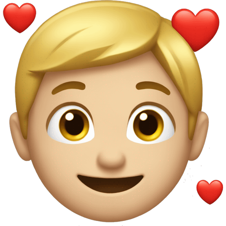 Cara sonriente con corazón roto  emoji