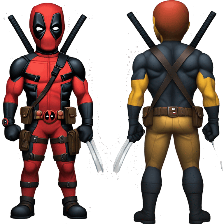 Deadpool x wolverine emoji