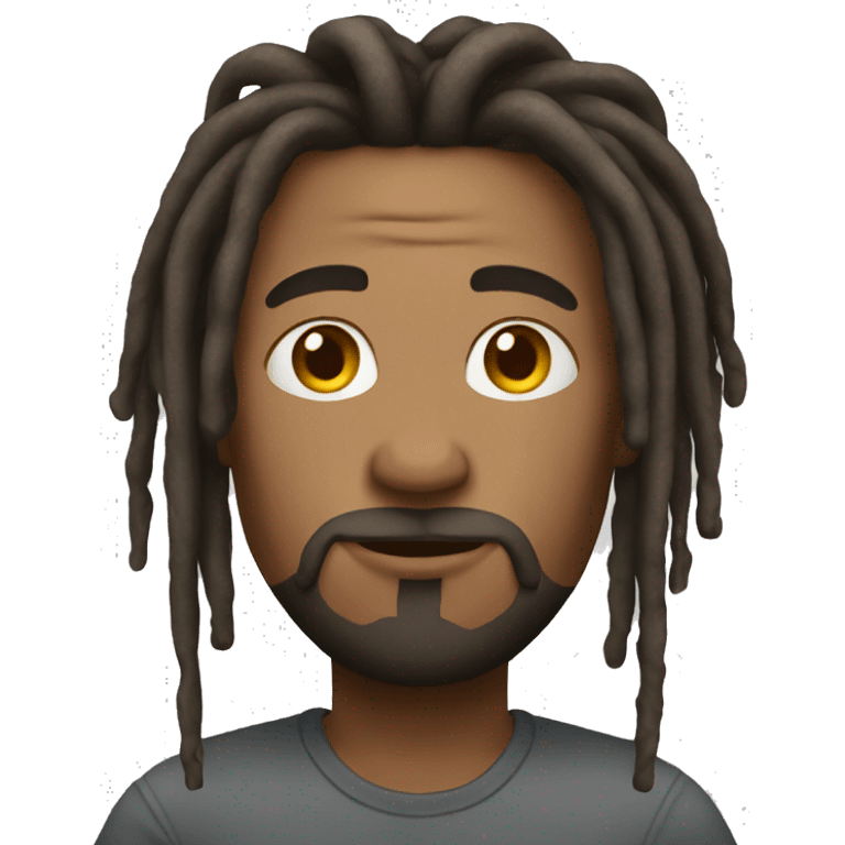 Dreads man emoji