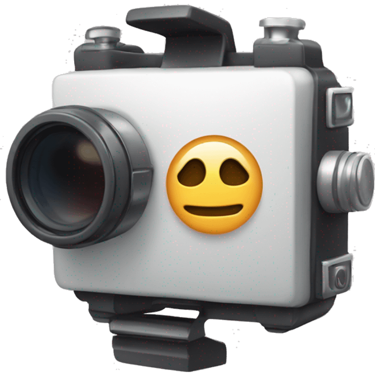 An emoji representing challenge videos, featuring various elements like a camera, a play button, and fun challenge icons, showcasing the exciting and competitive nature of these videos emoji