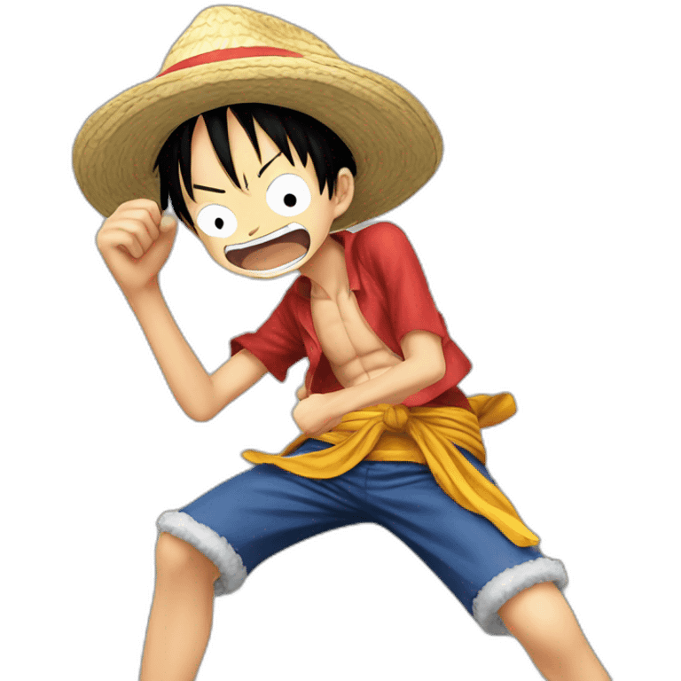 luffy slap ussop emoji