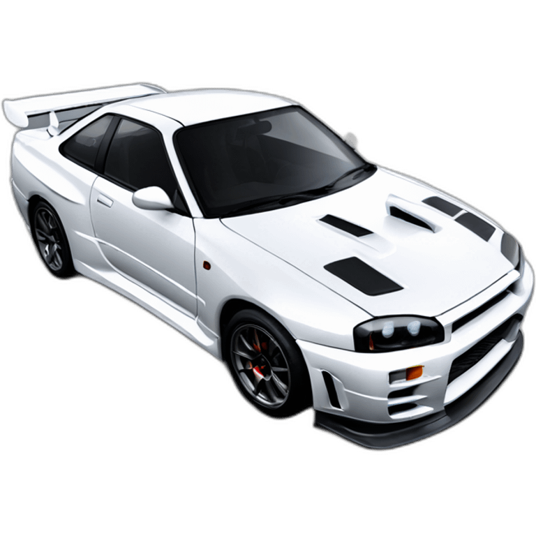 Skyline GTR 34 emoji