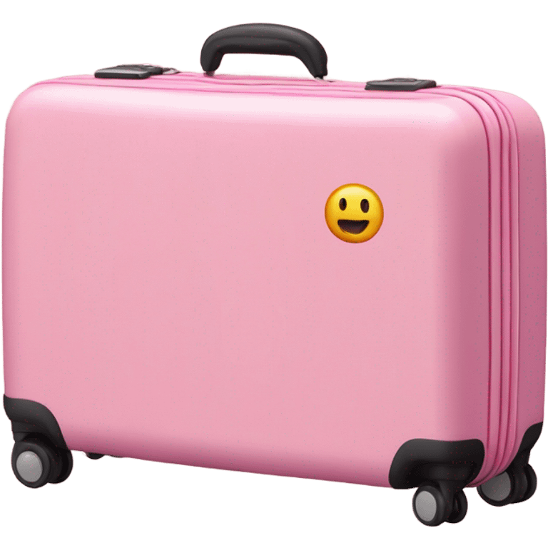 pink suitcase emoji