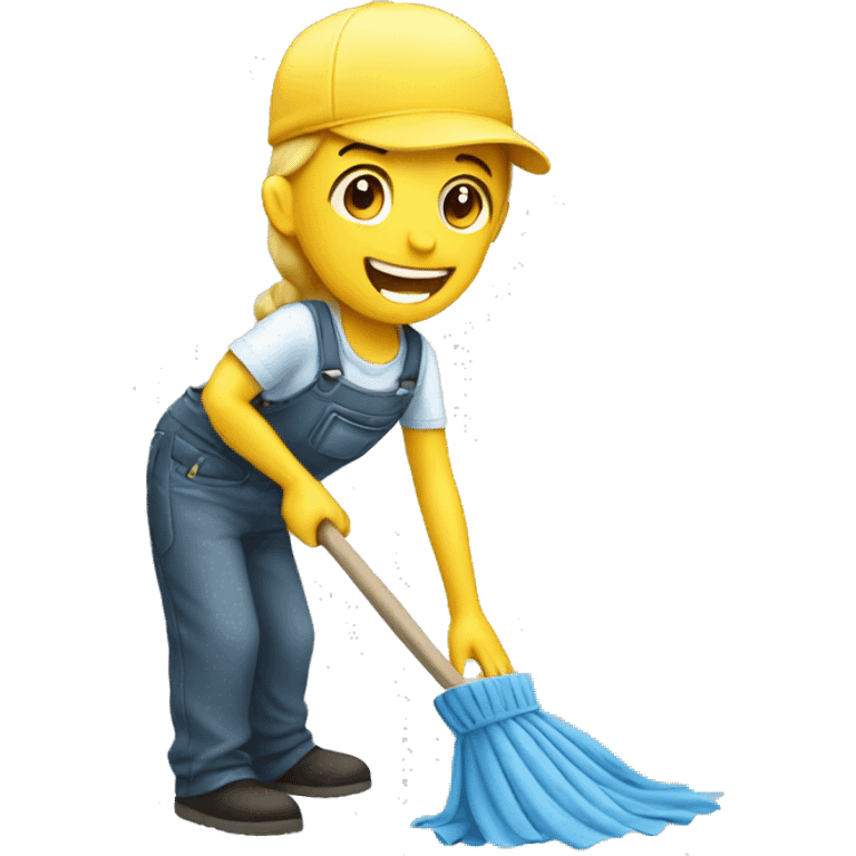 Cleaning  emoji