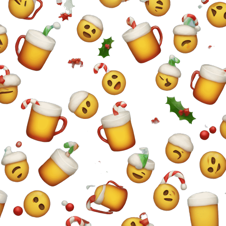 Christmas drink  emoji