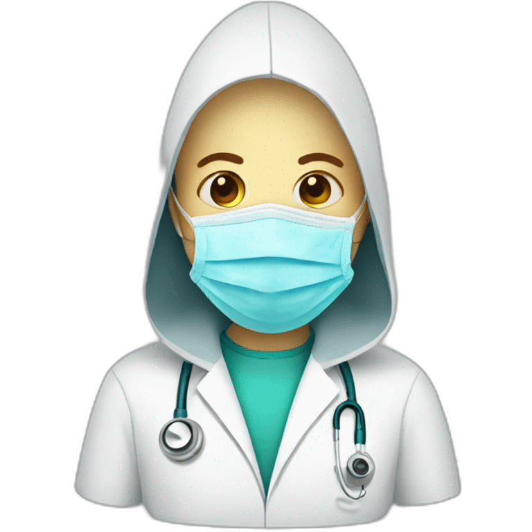 Virus using a Doctor Mask emoji