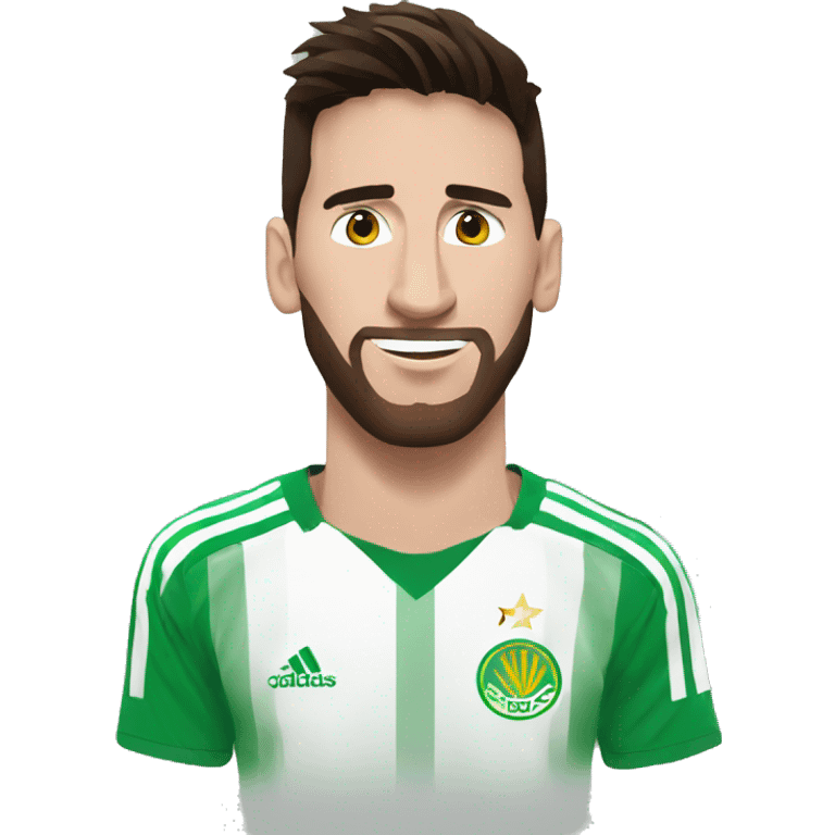 Messi en algerie emoji