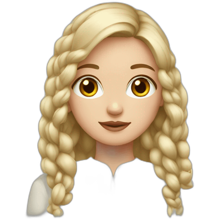 Russian girl emoji