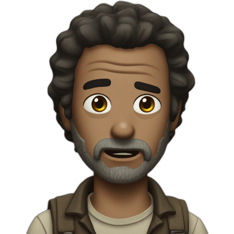 Rick The Walking Dead emoji