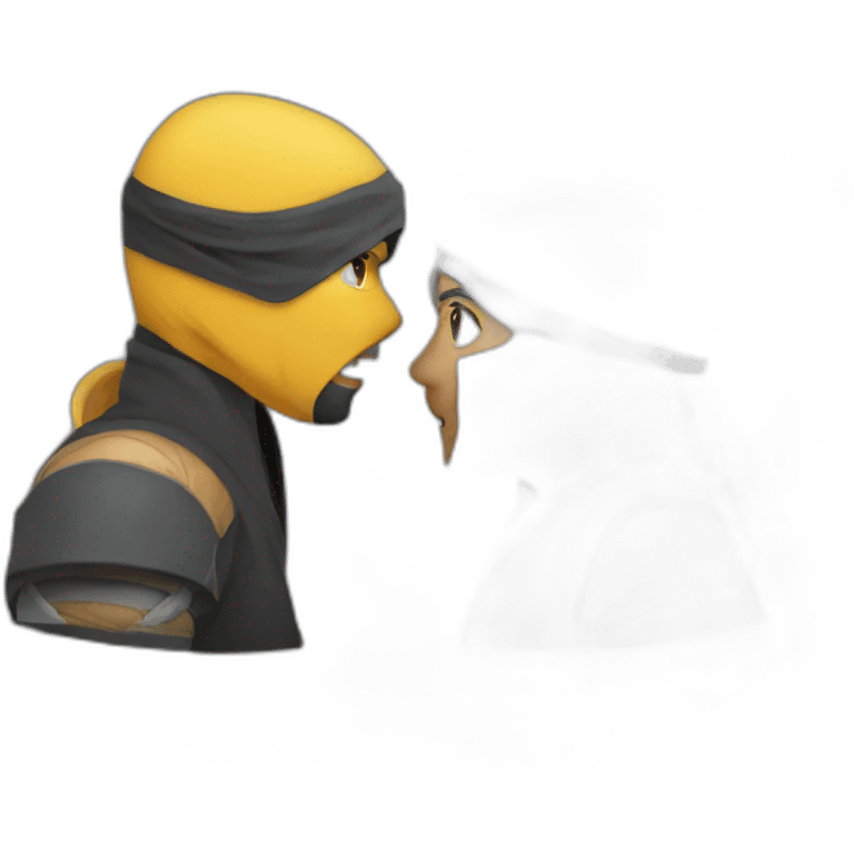 Ninja kiss emoji